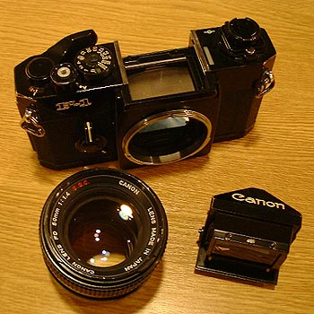 CANON F-1 + FD-50mm F1.4 S.S.C vs NIKKOR-S Auto 50mm F1.4